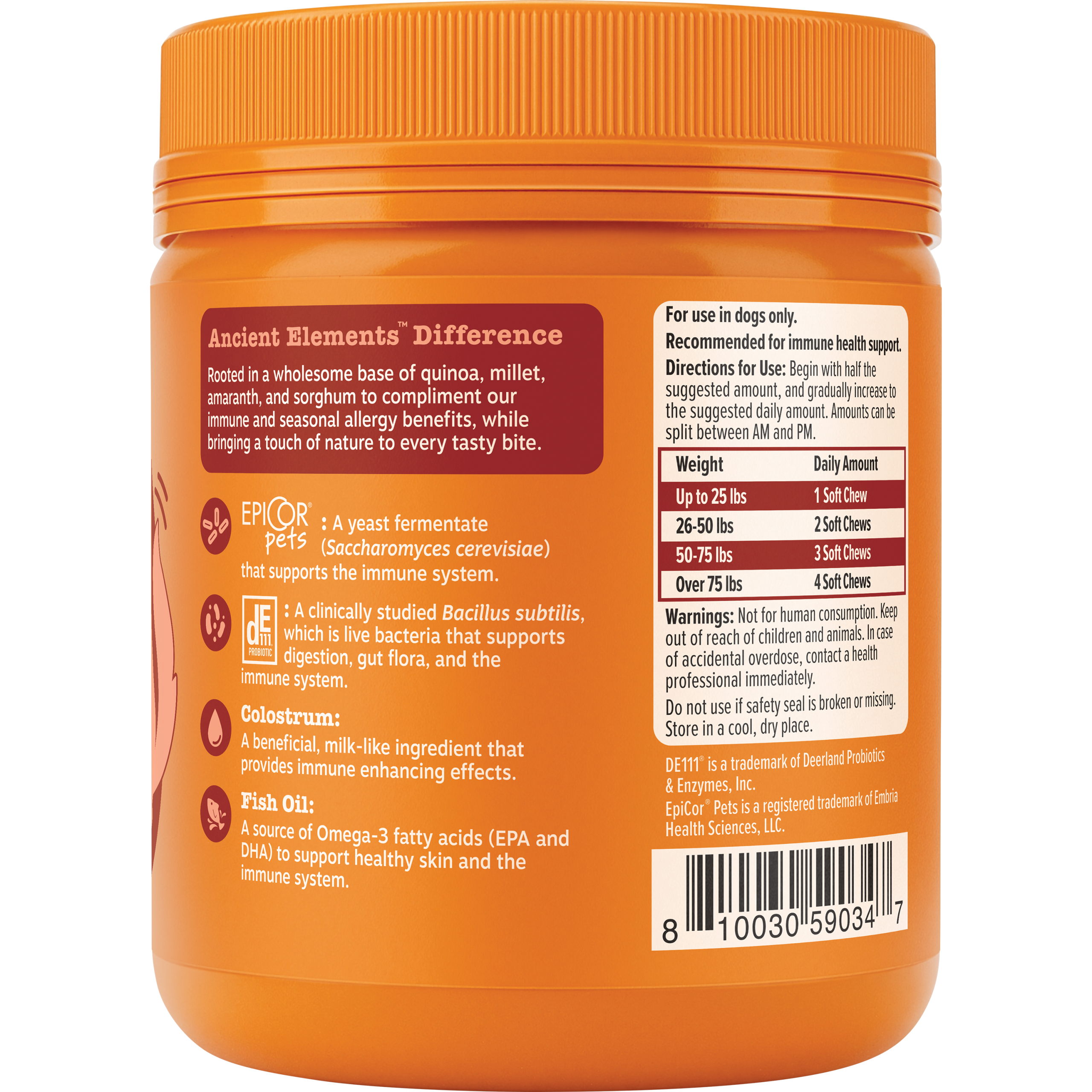 810030590347_ZP_Dog_AE_AllergyImmuneBites_Bison_90ct_02-P9B-56090_v1_Right.png