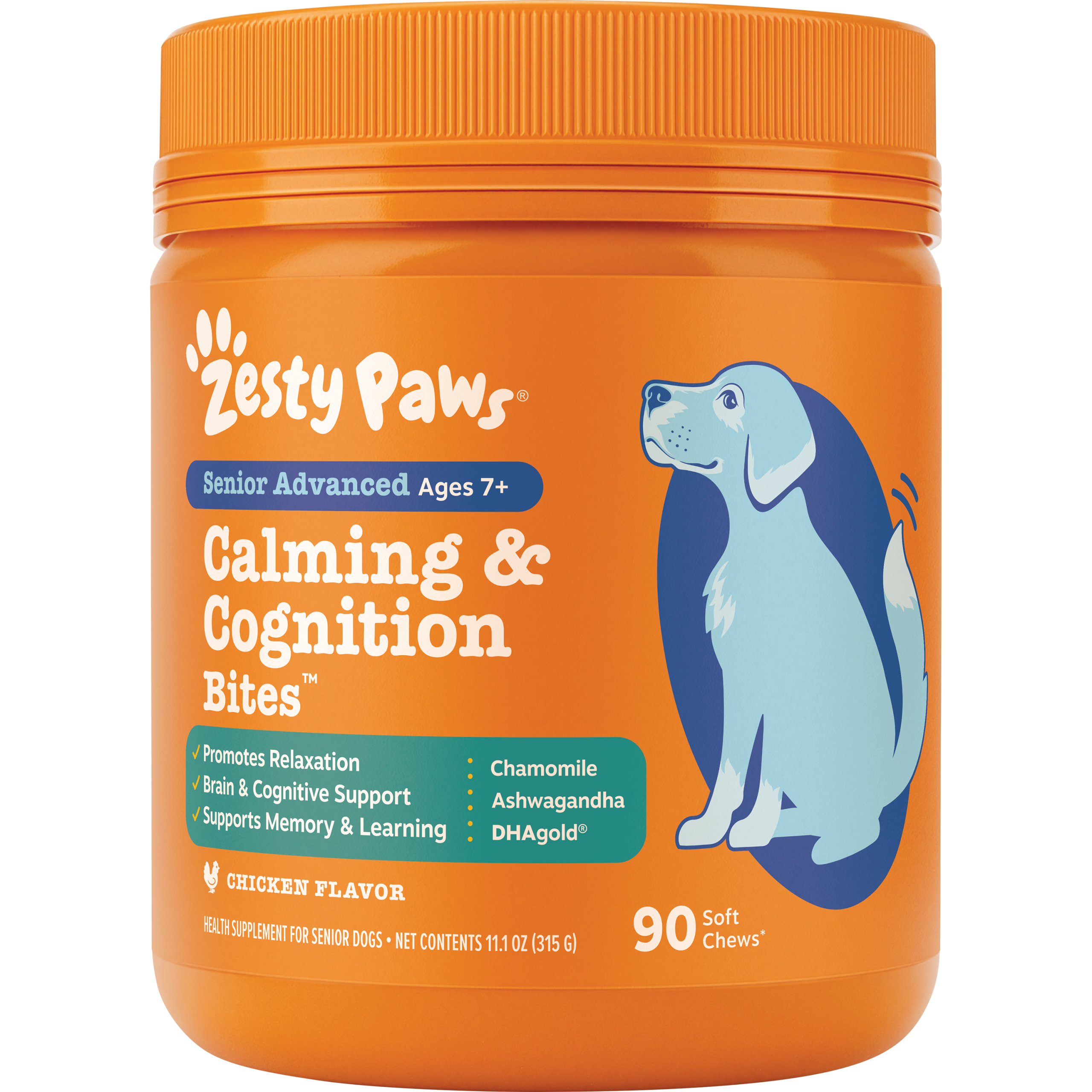 810030591733_ZP_Dog_SA_CalmingCognitionBites_Chicken_90ct_02-P9A-59090_v1_Front.png