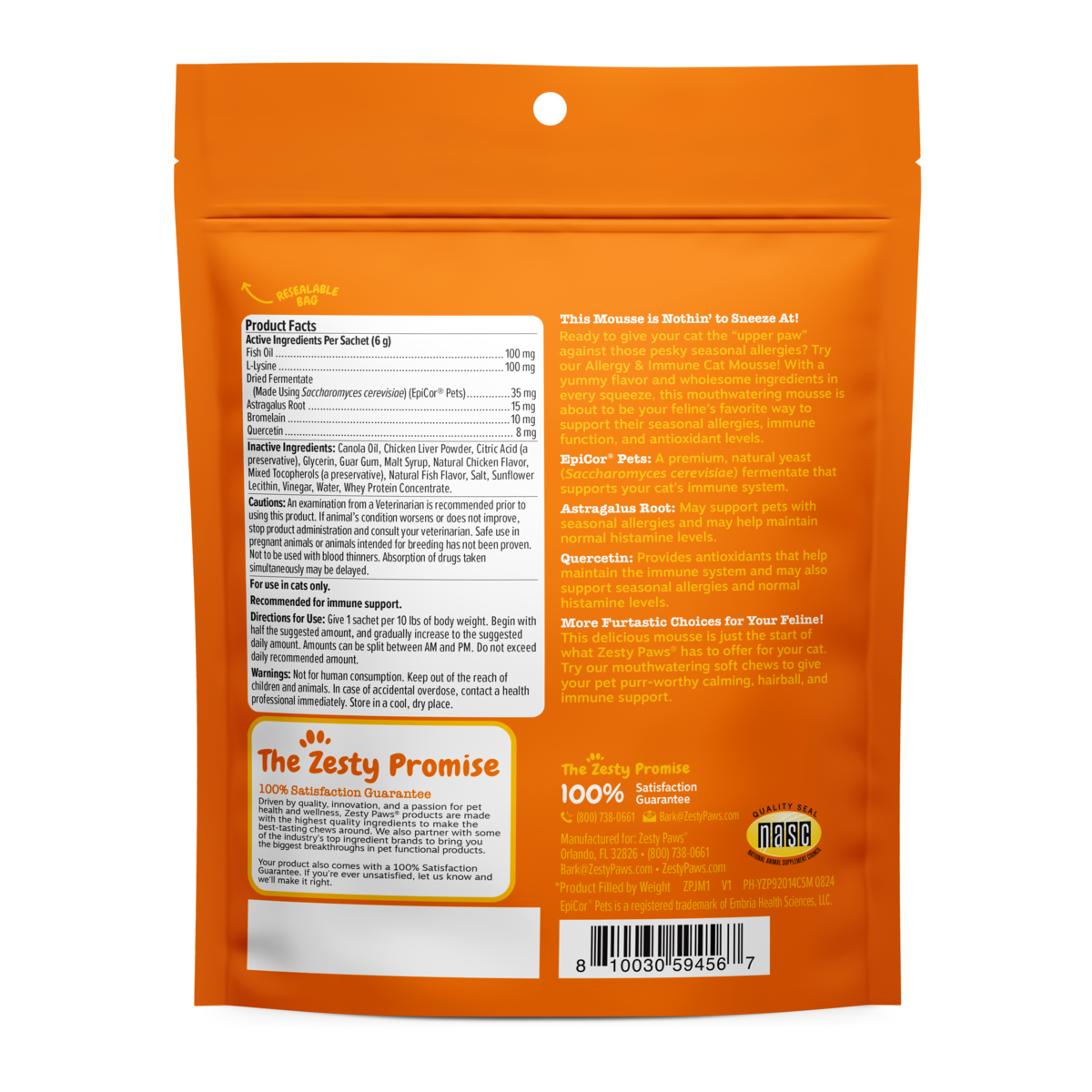 810030594567_ZP_Cat_Supplement_AllergyImmune_Mousse_Chicken_14ct_Back-1200x1200-28e5ebb.png