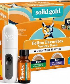Zesty Paws & Solid Gold Calm & Wellness | Bundle for Cats