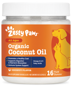 Organic Coconut Oil for Dogs & Cats