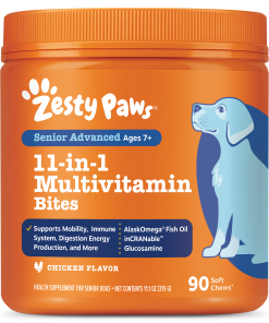 Senior Advanced 11-in-1 Multivitamin Bites for Senior Dogs